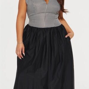 Elegant Black Women's Dress